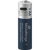 MediaRange Batterie USB-C Li-Ion, Mignon AA I 1.5V | 1400 mAh, pack de 4 
