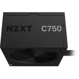 NZXT , 750 Watt alimentation  