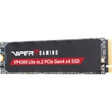Patriot VP4300 Lite 2 To SSD Noir, PCIe 4.0 x4, NVMe 2.0, M.2 2280