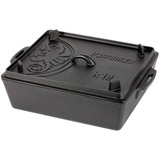 Petromax Plateau avec couvercle k12, Marmite Noir