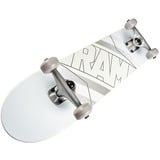 RAM Skateboard Torque Tundra, Planche à roulettes Blanc/brun clair