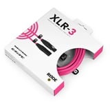 Rode Microphones Câble XLR Premium XLR3M-P pink rose fuchsia
