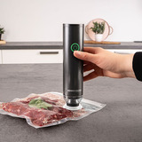 Rommelsbacher Appareil de mise sous vide manuel VAC 25, Machine à aspirer Anthracite