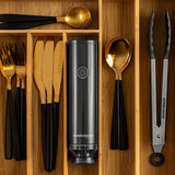 Rommelsbacher Appareil de mise sous vide manuel VAC 25, Machine à aspirer Anthracite