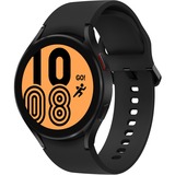 SAMSUNG Galaxy Watch4, Smartwatch Noir, Bracelet sport noir, 44 mm, aluminium, Wifi + LTE