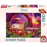 Schmidt Spiele Jeff Haynie : Paradis du camping dans le désert, Puzzle 