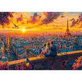 Schmidt Spiele Murmures sur le toit parisien, Puzzle 