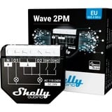 Shelly Qubino Wave 2PM, Relais Noir, 2 canaux, Z-Wave