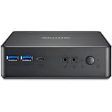 Shuttle XPC Nano PC NC40U, Intel Celeron 7305U, 1x HDMI, 1x DP,1xUSB-C/DP, 6x USB3.2, 1x 2.5" bay, 2x M.2, 1x LAN, RAID, fonctionnement permanent 24/7, attaches VESA, Barebone Noir, Intel Celeron 7305U, 1x HDMI, 1x DP,1xUSB-C/DP, 6x USB3.2, 1x 2.5" bay, 2x M.2, 1x LAN, RAID, fonctionnement permanent 24/7, attaches VESA, 0.84L sized PC, Mini PC type barebone, Intel SoC, DDR4-SDRAM, PCI Express, Série ATA III, 65 W