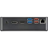 Shuttle XPC Nano PC NC40U, Intel Celeron 7305U, 1x HDMI, 1x DP,1xUSB-C/DP, 6x USB3.2, 1x 2.5" bay, 2x M.2, 1x LAN, RAID, fonctionnement permanent 24/7, attaches VESA, Barebone Noir, Intel Celeron 7305U, 1x HDMI, 1x DP,1xUSB-C/DP, 6x USB3.2, 1x 2.5" bay, 2x M.2, 1x LAN, RAID, fonctionnement permanent 24/7, attaches VESA, 0.84L sized PC, Mini PC type barebone, Intel SoC, DDR4-SDRAM, PCI Express, Série ATA III, 65 W