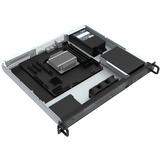 SilverStone RM100 1U-Rackmount, boîtier de serveur en rack 2x USB-A