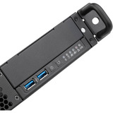 SilverStone RM100 1U-Rackmount, boîtier de serveur en rack 2x USB-A