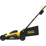 Stanley Tondeuse à batterie (SFMCMW2651M-QW), 36 Volts (2x18V), Tondeuse à gazon Noir/Jaune