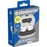 SteelSeries  earbuds Blanc