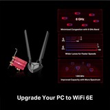TP-Link Adaptateur Archer TXE75E AXE5400 Wi-Fi 6E Bluetooth 5.2 PCIe, Adaptateur WLAN 