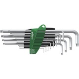 Wiha Jeu de clés Allen dans le support ProStar, Tournevis Argent, 14 pièces