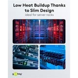 goobay Câble de raccordement ultrafin Cat.8.1 slim, U/FTP Gris