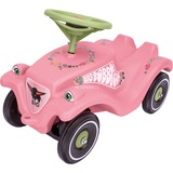 BIG Bobby Car Classic Flower, Toboggan Rose/vert clair, Voiture, Fille, 1 an(s), 4 roue(s), Plastique, Rose, Vert