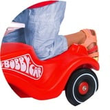 BIG Bobby-Car-Classic, Porteur enfant Rouge/Noir, (rouge/noir, roues silencieuses et protège-chaussures)