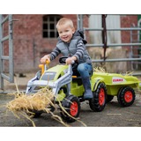 BIG CLAAS CELTIS Tracteur avec pelle de chargement et remorque, Véhicules pour enfants Vert clair