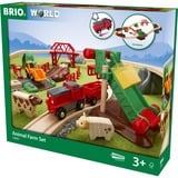 BRIO Circuit De La Ferme Et Locomotive À Pile, Train Garçon/Fille, 3 an(s), Véhicules inclus, AA, Plastique, Bois, Multicolore