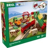 BRIO Circuit De La Ferme Et Locomotive À Pile, Train Garçon/Fille, 3 an(s), Véhicules inclus, AA, Plastique, Bois, Multicolore