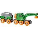 BRIO Circuit - Wagon grue ingénieux, Jeu véhicule Vert/Jaune, 33698