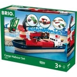 BRIO Circuit d'Activités Portuaires, Train Garçon/Fille, 3 an(s), AA, Multicolore
