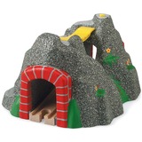 BRIO Circuits de train en bois - Tunnel d'aventures Gris/Rouge