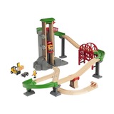 BRIO Grand circuit plateforme multimodale, Jeu de construction Garçon/Fille, Lift and Load, 32 pièce(s), 0,3 an(s), CE, FSC, Grüner Punkt, Modèle réduit de chemins de fer/train