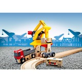 BRIO Grue De Chargement De Marchandises, Jeu de construction Décor, Garçon/Fille, 3 an(s), Multicolore