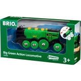 BRIO Locomotive Puissante à Piles, Jeu véhicule Vert, Garçon/Fille, 3 an(s), AAA, Vert