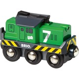 BRIO Locomotive de Fret à pile, Jeu véhicule Vert, Garçon/Fille, 3 an(s), AA, Vert