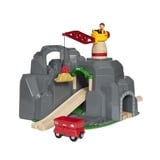 BRIO Plateforme grue et tunnels multifonctions, Jeu de construction Plateforme grue et tunnels multifonctions, 0,3 an(s), Batteries requises, Gris