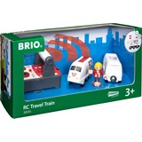 BRIO Radio Commande - Voiture - Train de Voyageur, Jeu véhicule Blanc, Garçon/Fille, 3 an(s), Télécommandé, AA, Multicolore