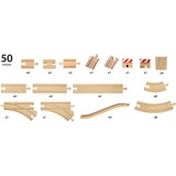 BRIO Set de voies pour circuit de train en bois Bois