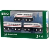 BRIO TGV Avec Son, Jeu véhicule Blanc/Noir, Wagon, 3 an(s), LR44, Multicolore