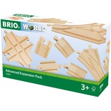 BRIO Véhicule miniature - Aiguillages et Croisements, Train Bois, Piste, Garçon/Fille, 3 an(s), Bois