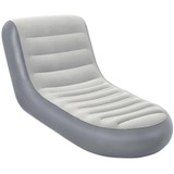 Bestway Fauteuil gonflable Méridienne 1.65m x 84cm x 79cm, Chaise longue Gris clair/gris, Anthracite, Gris, Vinyl, Vinyl, 840 mm, 1650 mm, 790 mm