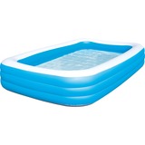 Bestway PISCINE FAMILIALE RECTANGULAIRE - 3.05m x 1.83m x 56cm - bleue Bleu/Blanc, 1161 L, 6 an(s), Vinyl, Bleu, Blanc