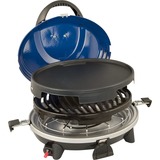 Campingaz 2000008369 barbecue et grill Dessus de table Gaz Noir, Bleu, Gris 1500 W Noir/Bleu, 1500 W, Grill, Gaz, Piezo, 645 cm², Dessus de table