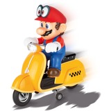 Carrera Nintendo Super Mario - Odyssey - Scooter - Mario, Voiture télécommandée Bleu/Jaune, 2,4 GHz