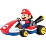 Carrera RC Mario Kart - Mario Race Kart avec son, Voiture télécommandée Rouge/Bleu