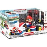 Carrera RC Mario Kart - Mario Race Kart avec son, Voiture télécommandée Rouge/Bleu