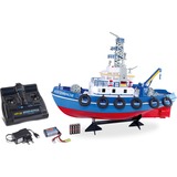 Carson RC-Bateau TC-08 bleu/Rouge, Prêt à fonctionner, Bateau