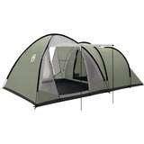 Coleman Waterfall 5 Deluxe, Tente vert foncé/Gris clair