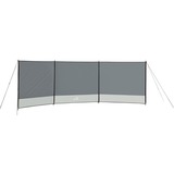 Easy Camp 120330 Paravent de plage, Protection de vent et de la visibilité Gris foncé/Gris clair, camping, Gris, Polyester, Acier, 5000 mm, 1400 mm