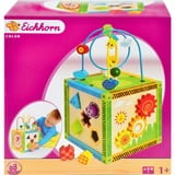 Eichhorn Cube de jeu en couleur, Jeu d'adresse 1,5 an(s), Multicolore