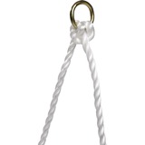 Eichhorn Outdoor Rope Ladder, Jeux de jardin Blanc/bois, Garçon/Fille, 3 an(s)