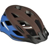 FISCHER Fahrrad 86722, Casque de protection Marron/Bleu